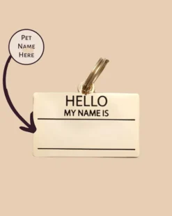 Hello, My Name Is ID Tag (Custom/Drop-Ship)
