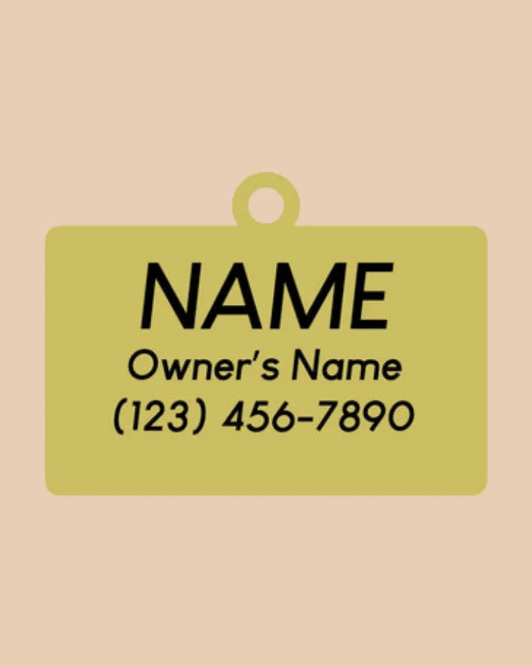Hello, My Name Is ID Tag (Custom/Drop-Ship)