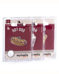 Hot Dog Custom Pet ID Tag