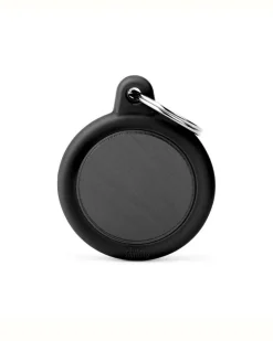 Hushtag Circle Custom Pet ID Tag