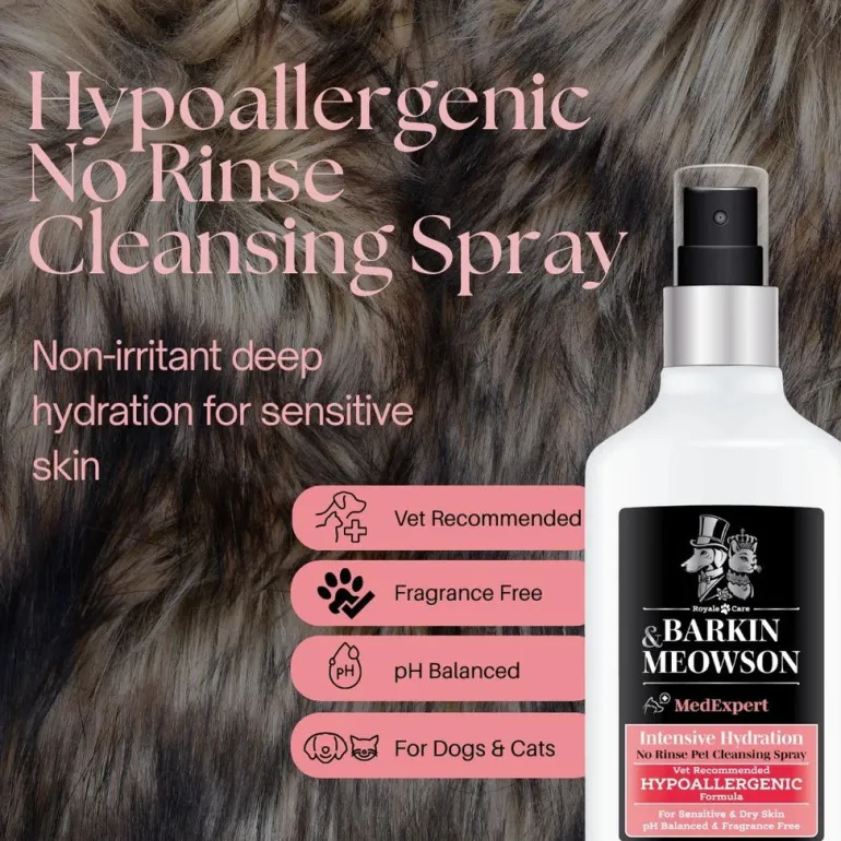 Hypoallergenic Cleaning Pet Spray