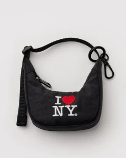 I Heart NY Crescent Bag Charm