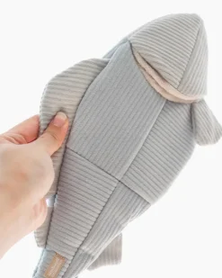 2-IN-1 Burrow + Snuggle Trout Fish Dog Toy