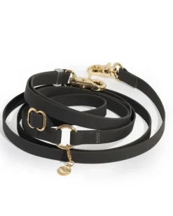 4-in-1 Convertible Hands Free Dog Leash in Ember Black