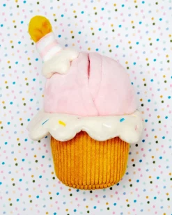 2-in-1 Cupcake Interactive Bounce Dog Toy