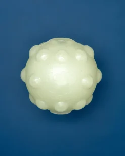 Jolly Jumper Glow in the Dark Rubber Dog Ball (Made in the USA)