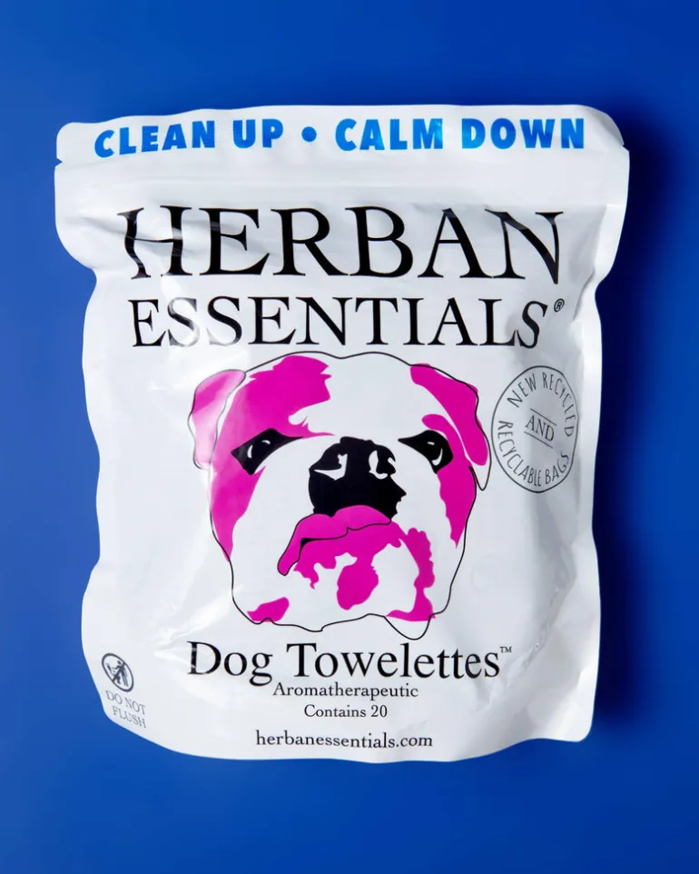 Lavender Dog Towelette Wipes