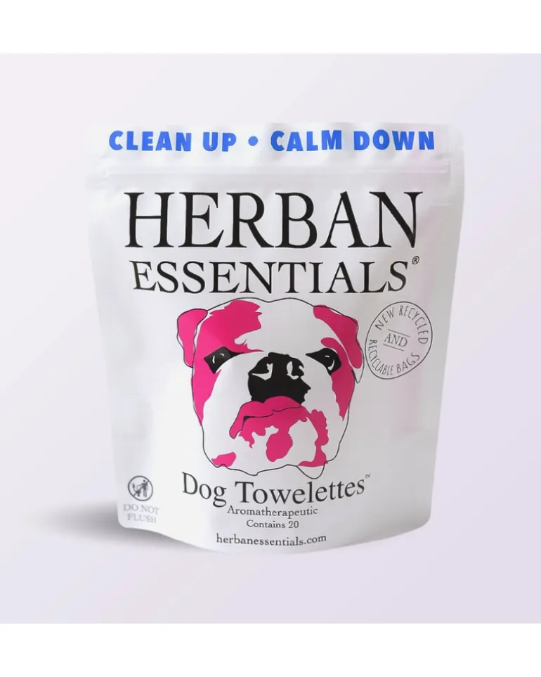Lavender Dog Towelette Wipes