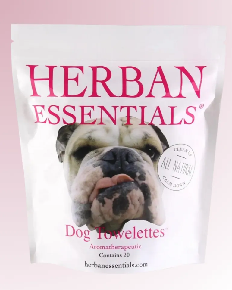 Lavender Dog Towelette Wipes