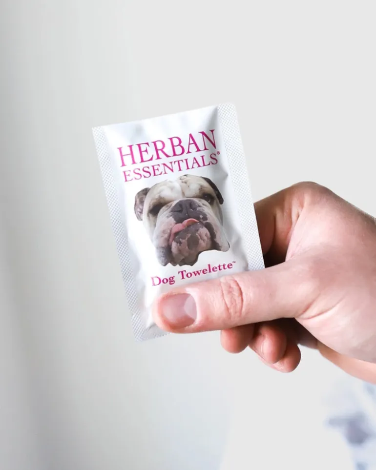 Lavender Dog Towelette Wipes