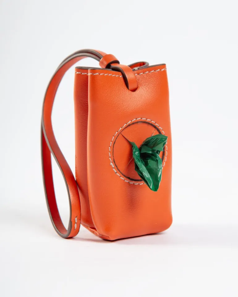 Leather Poop Bag Roll Holder (Made in Italy)