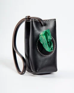 Leather Poop Bag Roll Holder (Made in Italy)