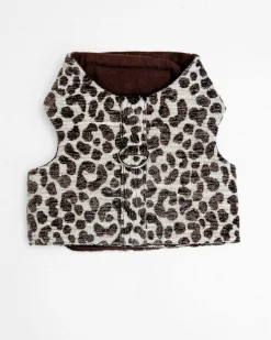 Leopard Print Dog Harness (Made in the USA)