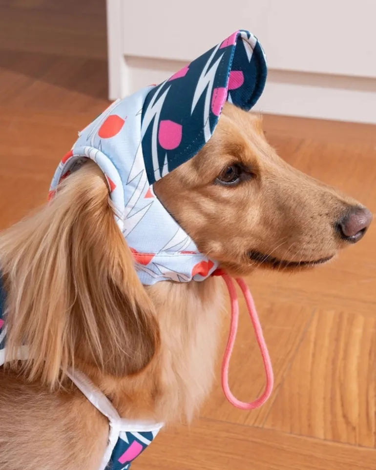 Lightning Dog Cooling Sun Cap
