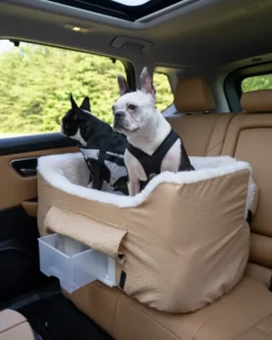 Lookout Dog Car Seat with Storage Drawer (Direct-Ship)