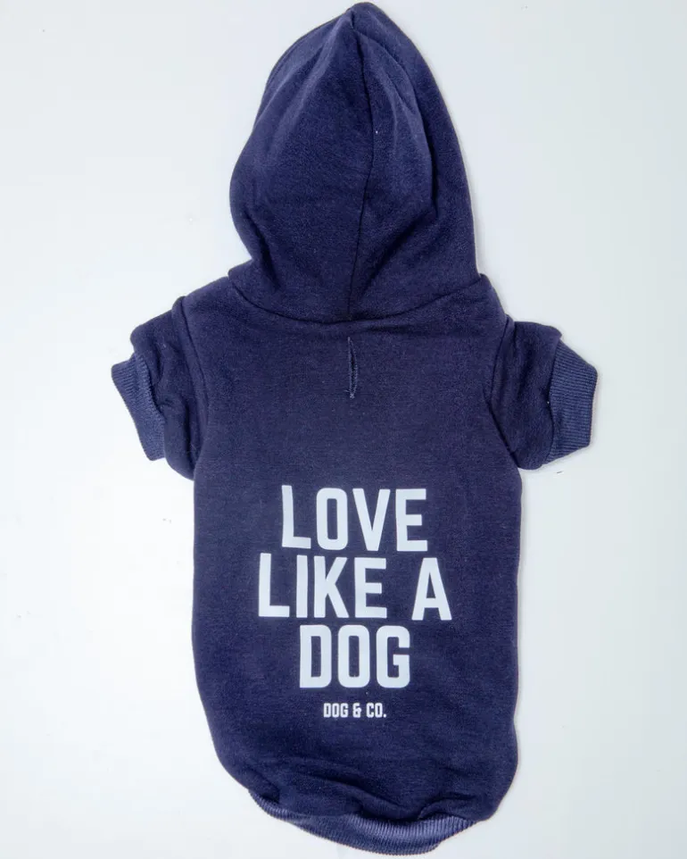 *Love Like a Dog* Graphic Hoodie (Proceeds Benefit the ACLU)