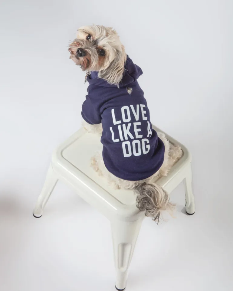 *Love Like a Dog* Graphic Hoodie (Proceeds Benefit the ACLU)