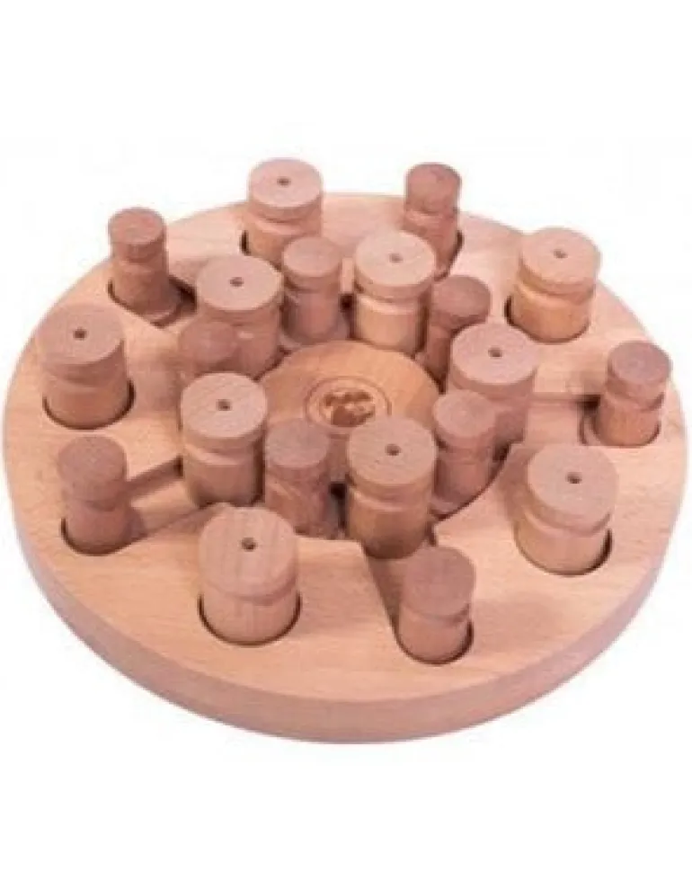 Mandala & Star Dog Puzzle Treat Game