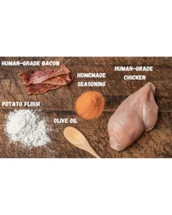 Meat Lover Chicken & Bacon Dog Treats