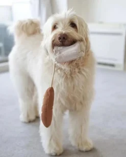Mini Baguette Nosework Squeaky Dog Toy