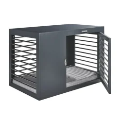 Moderno Dog Crate in Grey(Direct Ship)