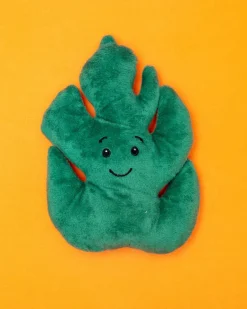 Monstera Recycled Squeaky + Crinkle Dog Toy