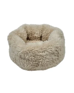 Muffy Soft Faux Fur Bed for Dogs & Cats in Fluffernutter (Direct-Ship)
