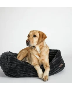 Napper Dog Bed in Luna Black (Custom/Direct-Ship) (Made in the USA)