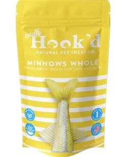 Natural Freeze-Dried Minnows Pet Treats (Made in the USA
