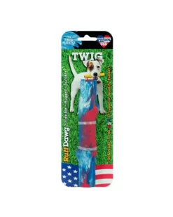 Natural Rubber Twig or Stick Dog Fetch Toy (Made in the USA)