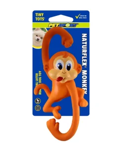 Naturflex Latex Monkey Squeaky Dog Toy