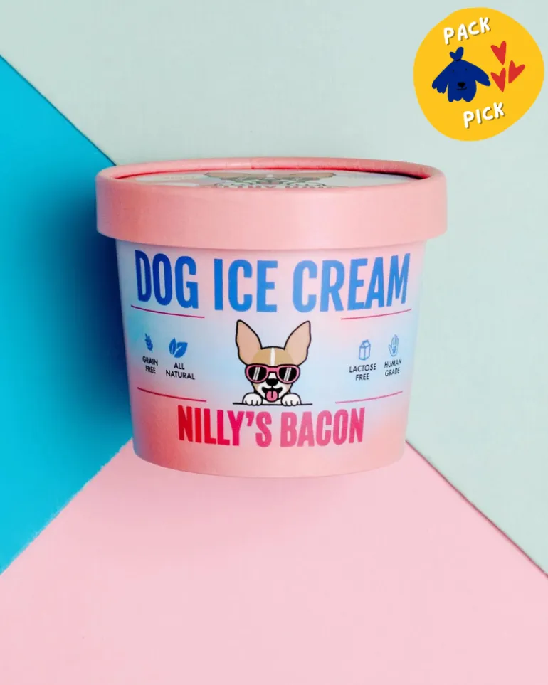 Nilly's Bacon Human Grade Dog Ice Cream Mix (Lactose-Free)