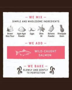 No-Hide Wholesome Dog Chew in Salmon