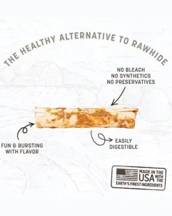 No-Hide Wholesome Dog Chew in Salmon