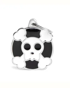 (Not So Scary) Skull Custom Pet ID Tag
