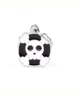 (Not So Scary) Skull Custom Pet ID Tag