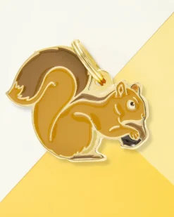 Nuts for Squirrels Custom Pet ID Tag