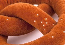 NY Pretzel Plush Dog Toy