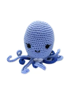 Ollie the Octopus Organic Cotton Knit Dog Toy