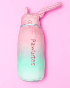 Pawlates Princess Water Bottle Plush Dog Toy