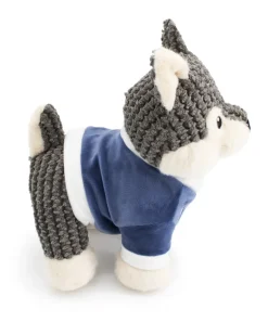 Paw-Naldo Squeaky Plush Dog Toy