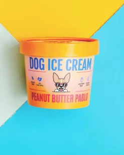 Peanut Butter Pablo Human Grade Dog Ice Cream Mix (Lactose-Free)