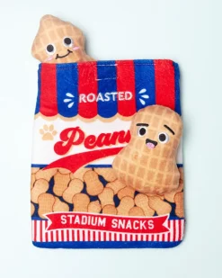 Peanuttin' But Fun Squeaky Plush Dog Toy Set