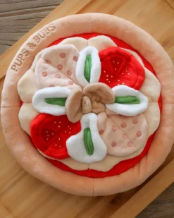 Pepperoni Pizza Nosework Dog Toy