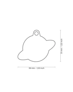 Planet Dog Custom Pet ID Tag