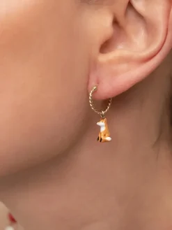 Porcelain Animal Charm Earring