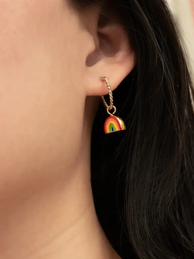 Porcelain Charm Earring