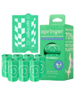 Premium Dog Poop Waste Bags (120 Bags | 8 Rolls)
