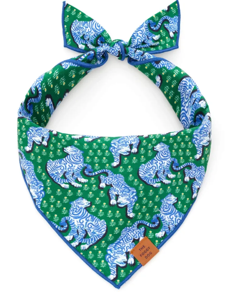 Printfresh x TFD Tiger Queen Dog Bandana (Made in the USA)