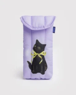 Puffy Glasses Sleeve in Fancy Cats (FINAL SALE)